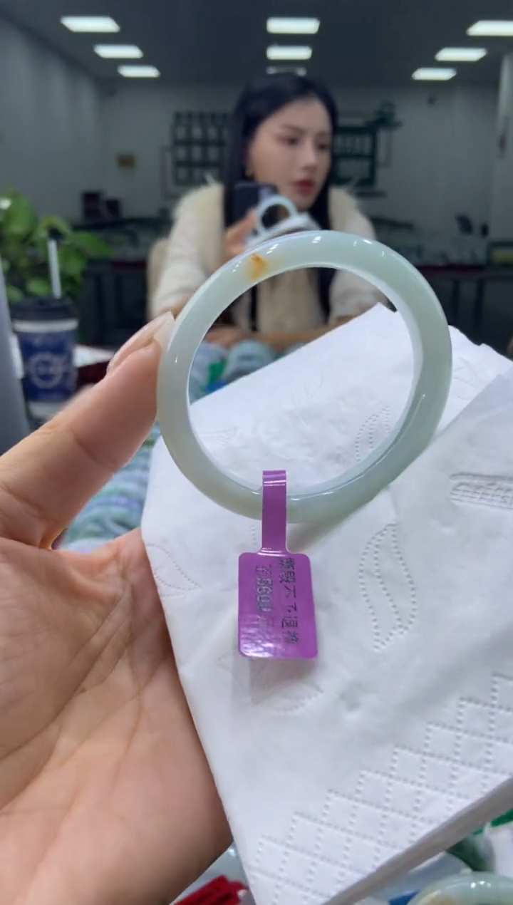 未镶嵌手镯翡翠0002257