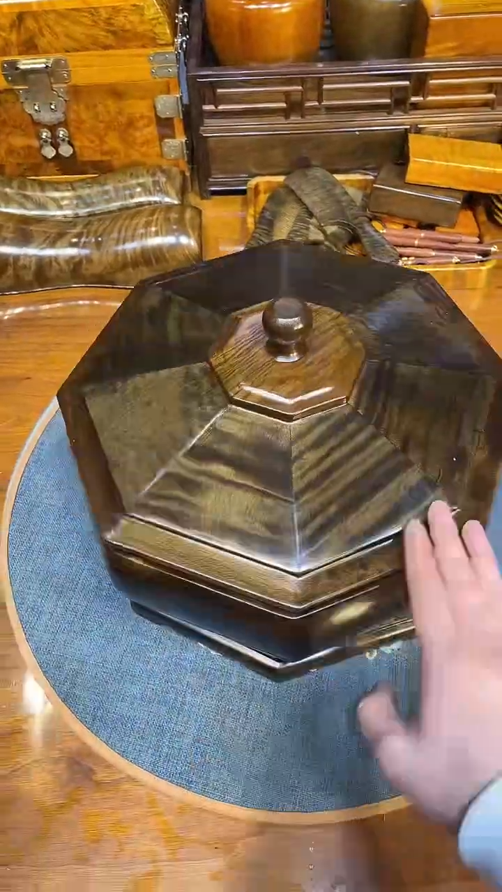 乌木类成套家具乌木果盘 s8