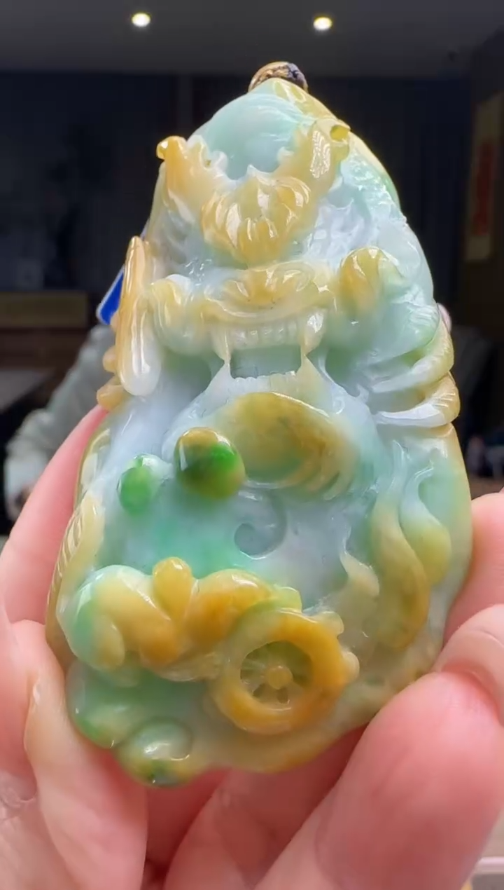 【闪购商品】翡翠颈饰未镶嵌YJ@@960Q3J11096