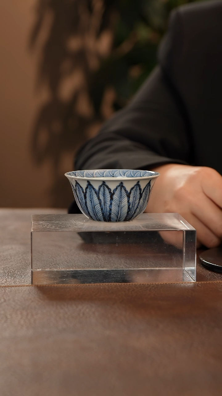 【闪购商品】瓷片青花瓷茶具斌芬陶瓷42