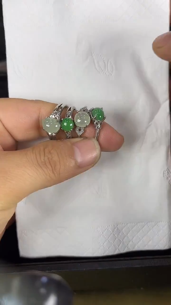 未镶嵌戒指翡翠天然A货翡翠