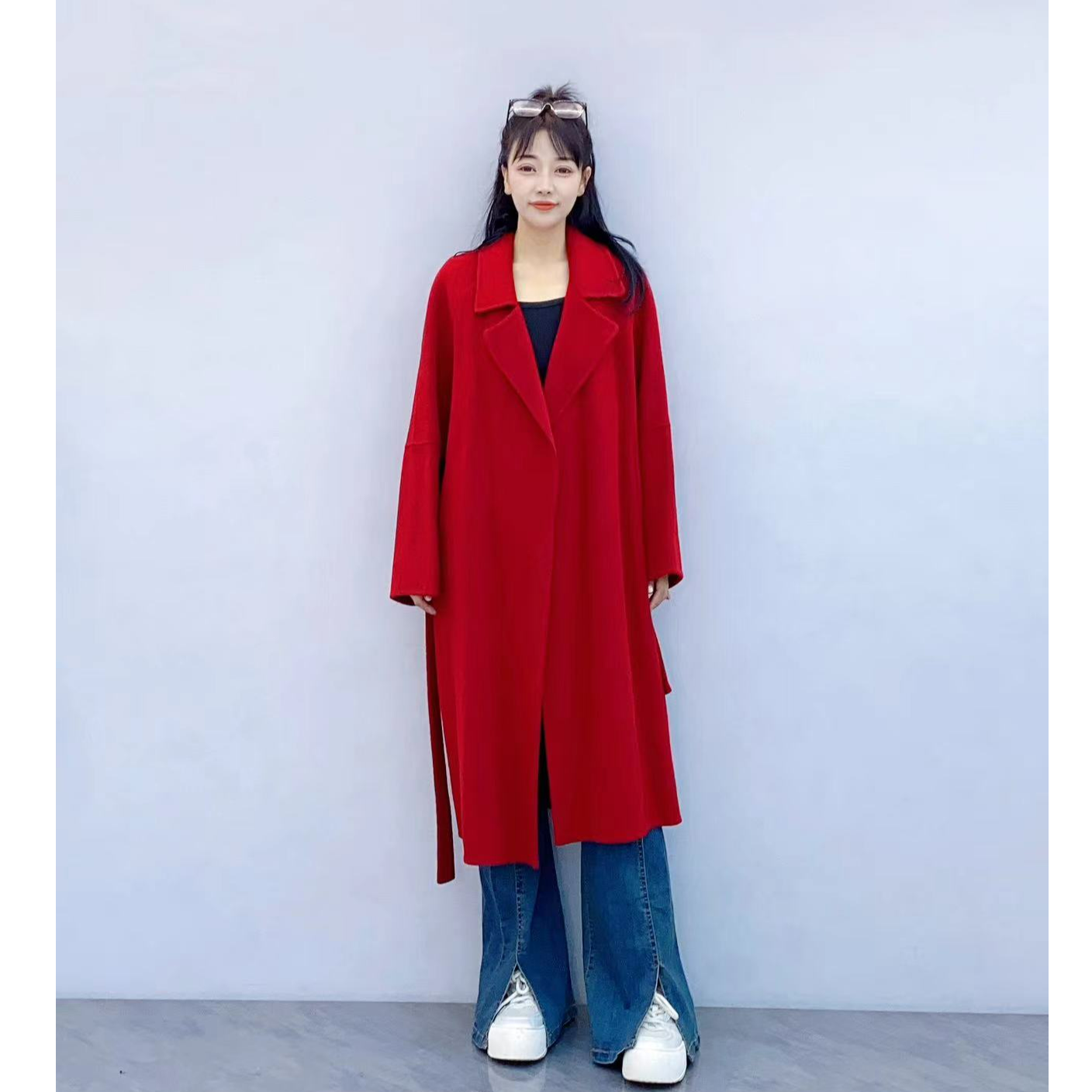 XIE8  韩版慵懒风时尚高级感外套7148