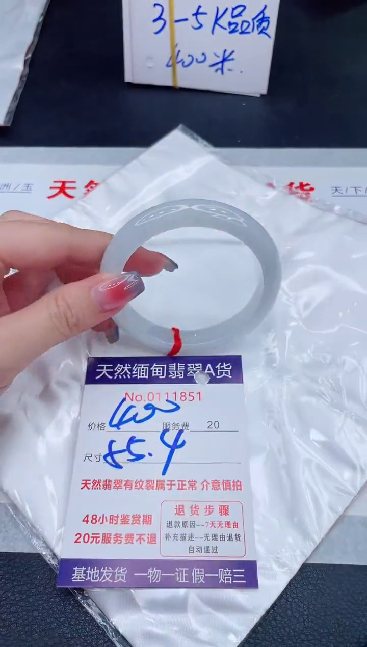 未镶嵌手镯翡翠400.00