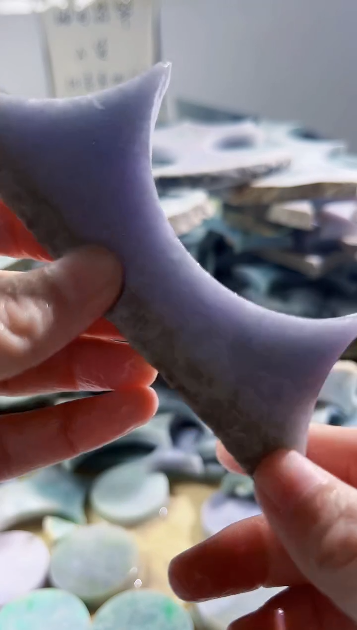 翡翠裸石缅甸翡翠A货柠4042