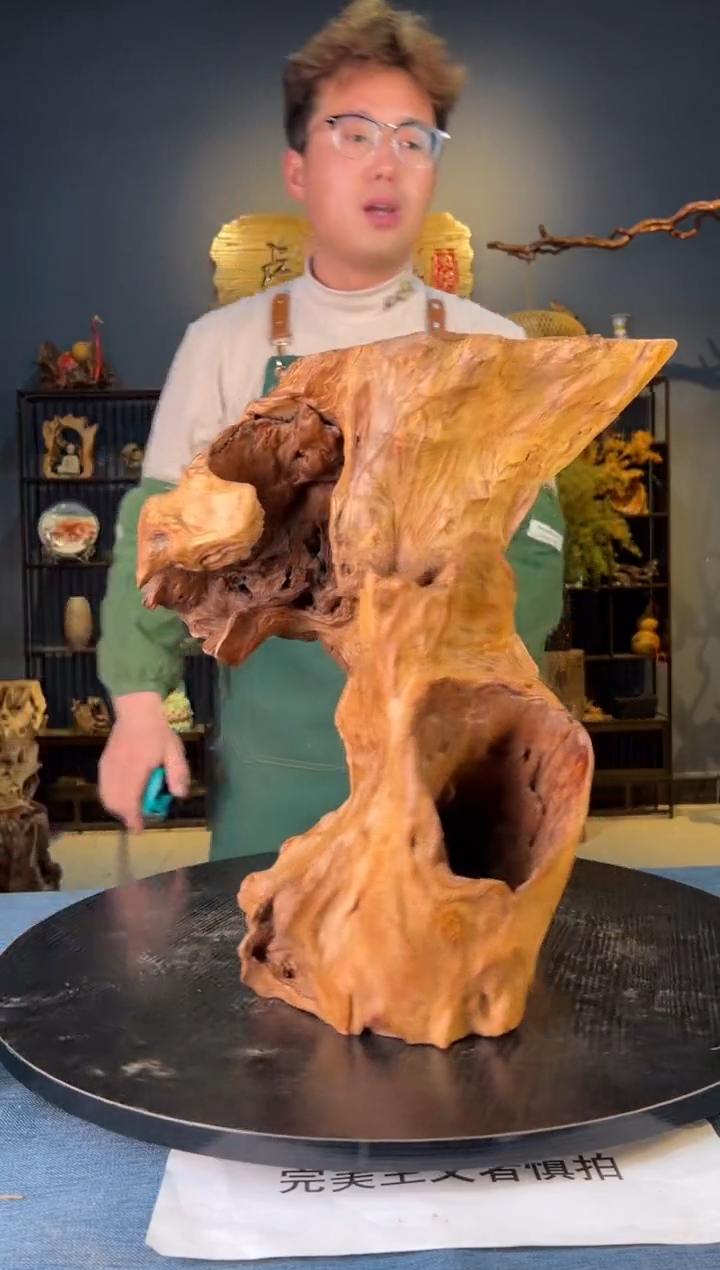 【闪购商品】木卢师傅根艺作品(不包含人物摆件）