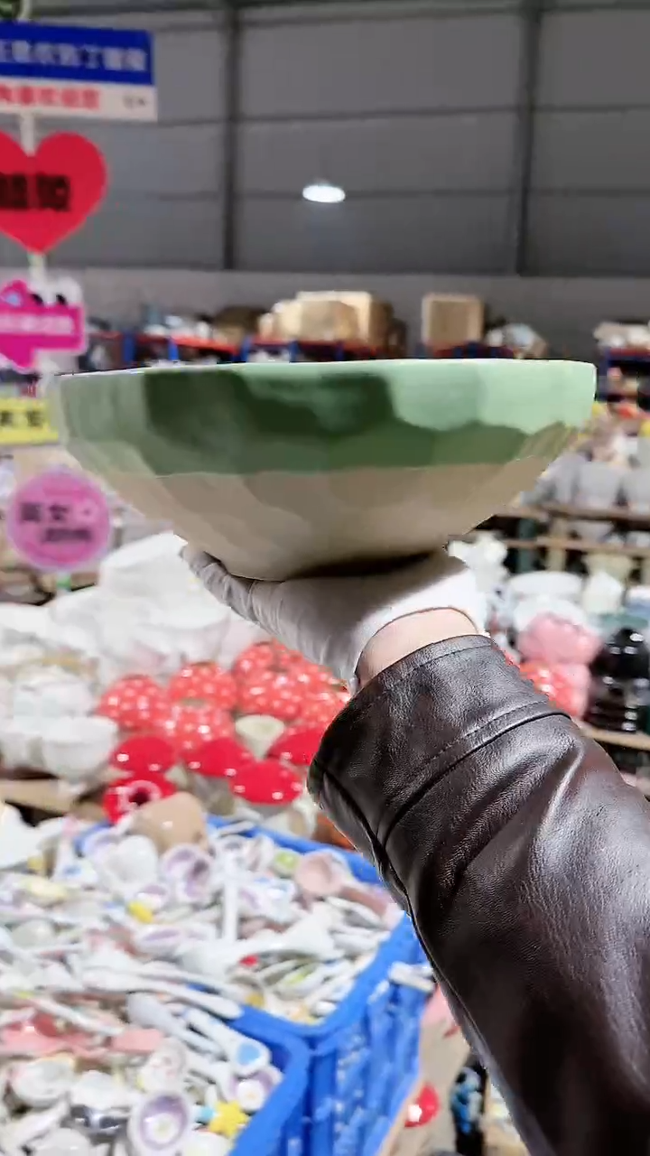 【闪购商品】瓷片汤碗微瑕 凑满20元包邮