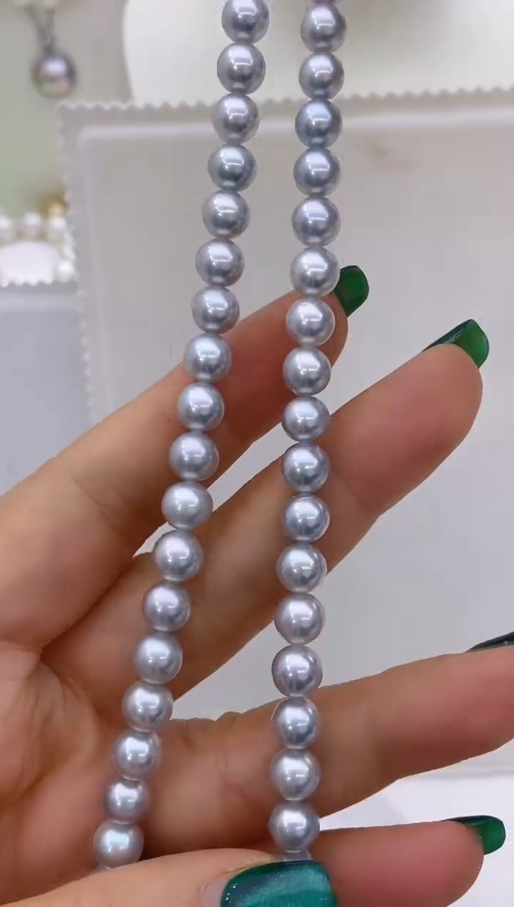 【闪购商品】海水珍珠项链未镶嵌193 6-7mm