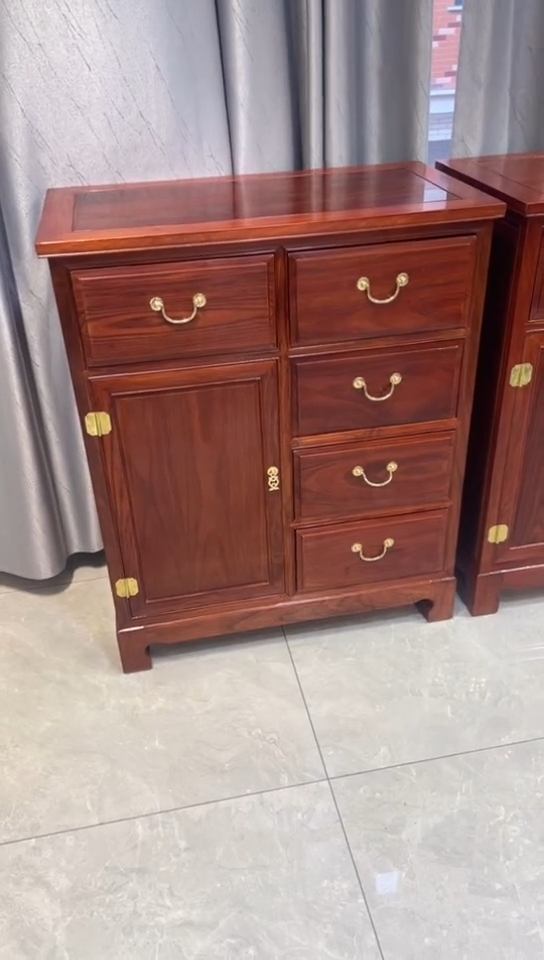 【闪购商品】花梨木类储物柜花梨木五斗柜
