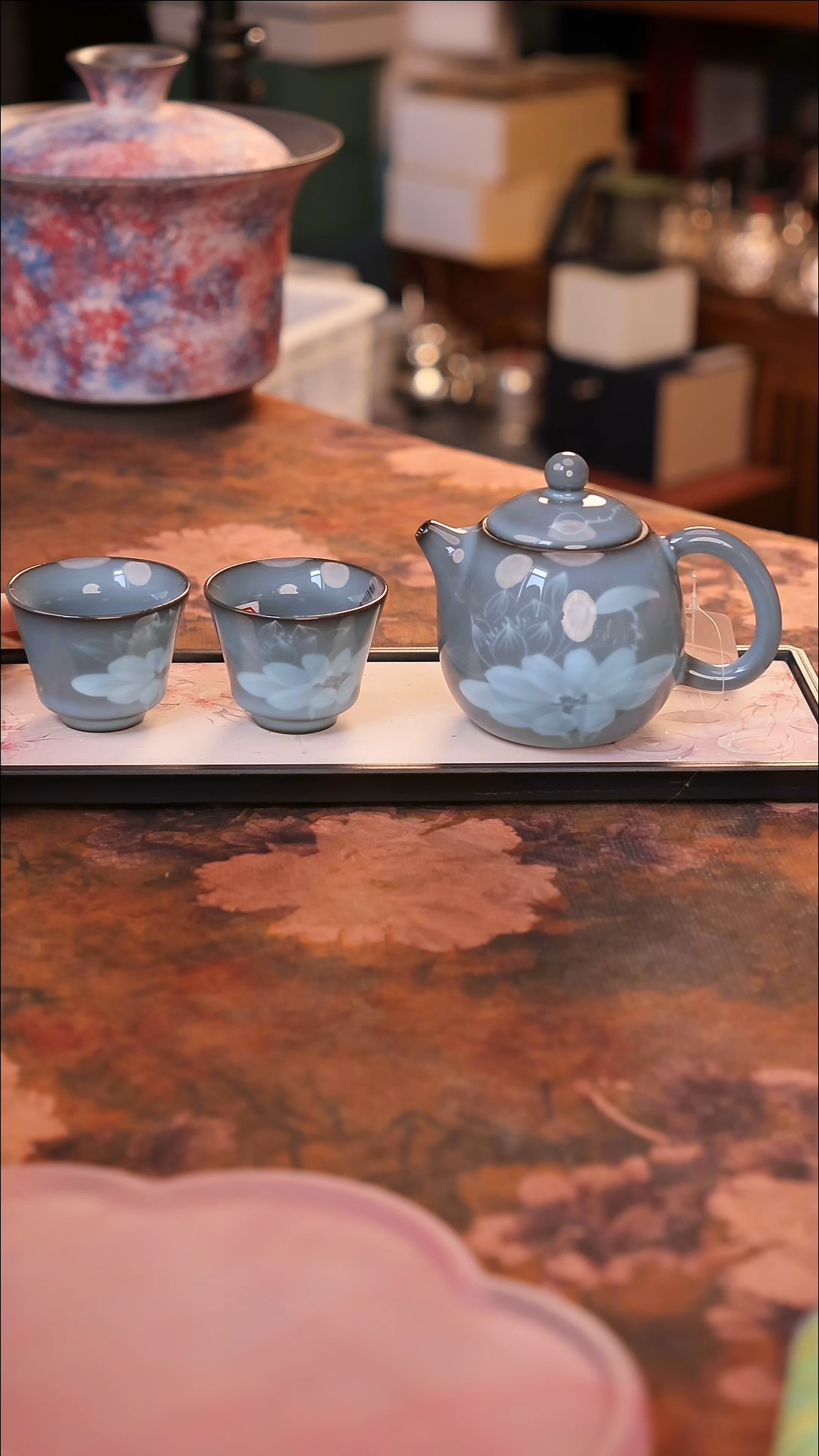 【闪购商品】陶瓷茶具（无礼盒无茶盘）@@ZH335