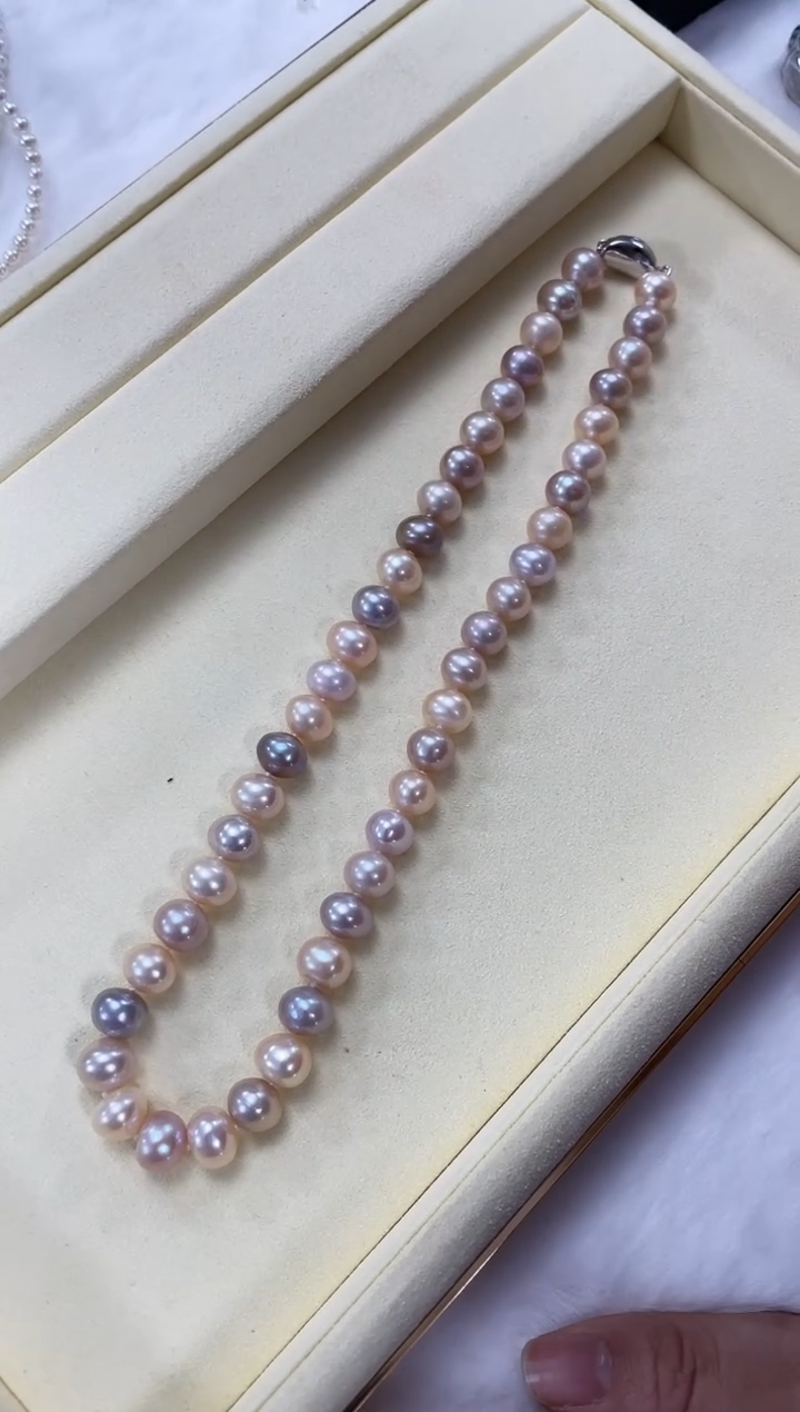 【闪购商品】淡水珍珠项链未镶嵌糖果满串项链