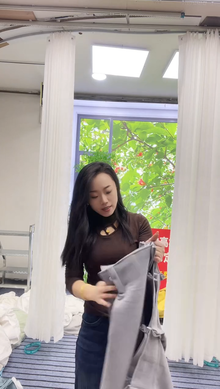 混纺棉麻22号 孤品窗帘