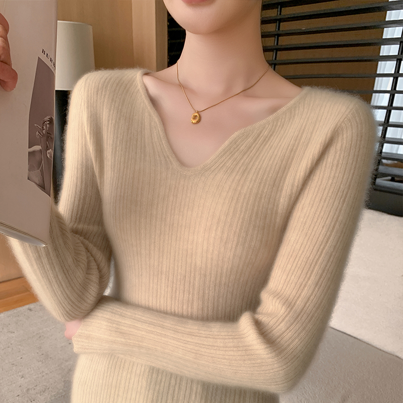 100%纯山羊绒百搭经典时尚宽松休闲羊绒衫羊绒衫  QHBY-928