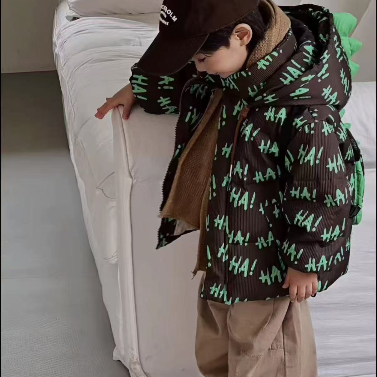 儿童碎花薄棉套装