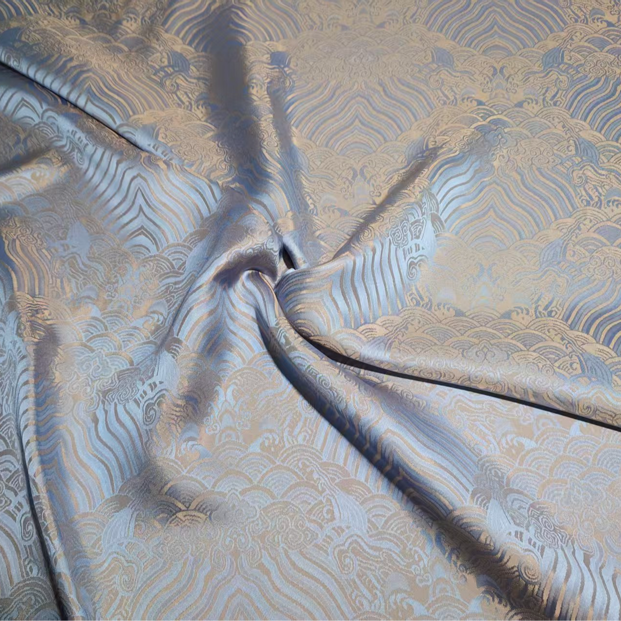 【蓝海云潮】新中式国风面料（颜色以直播间为准）