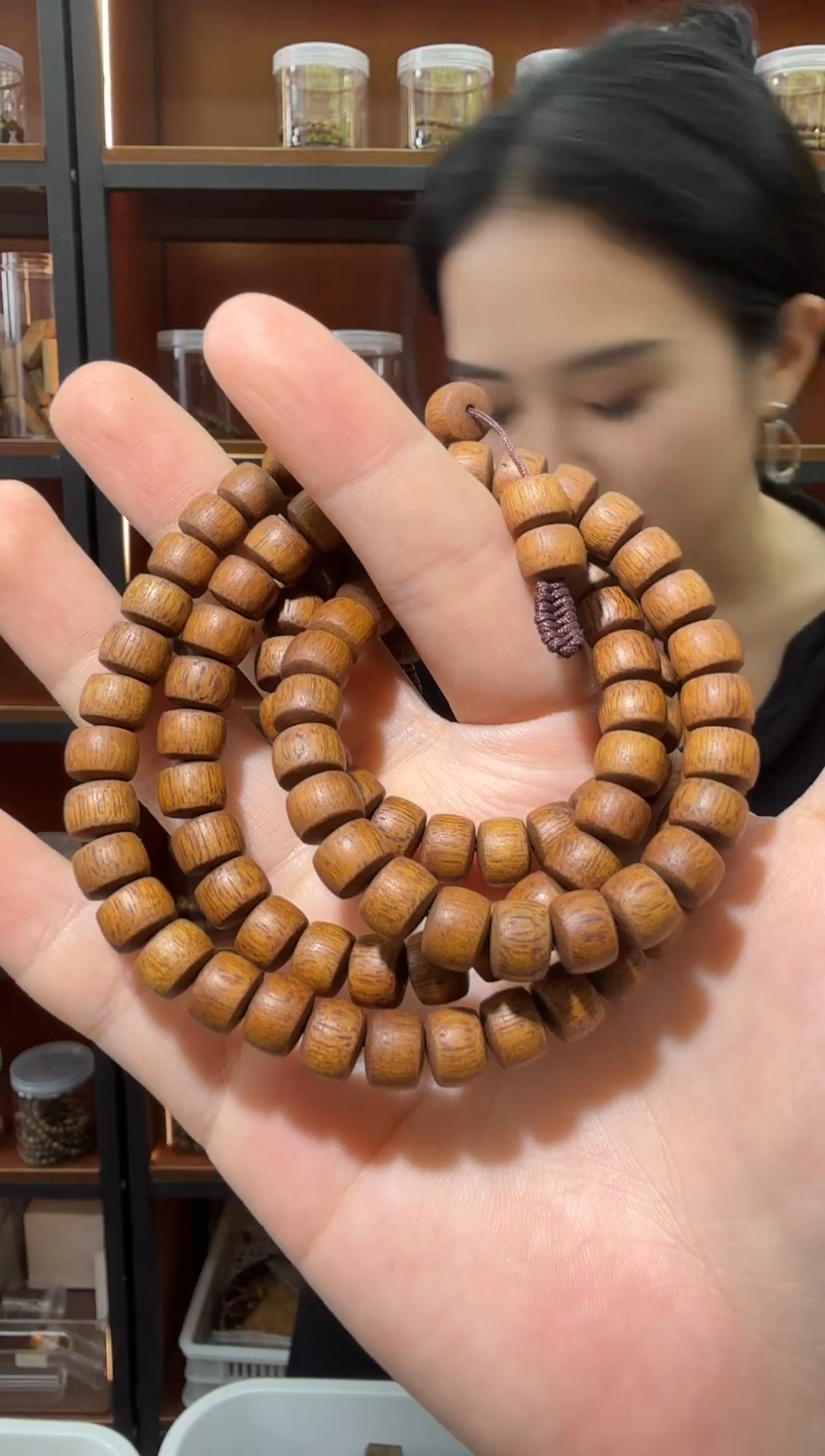 沉香手串用****0146号香港黄棋多样性发一