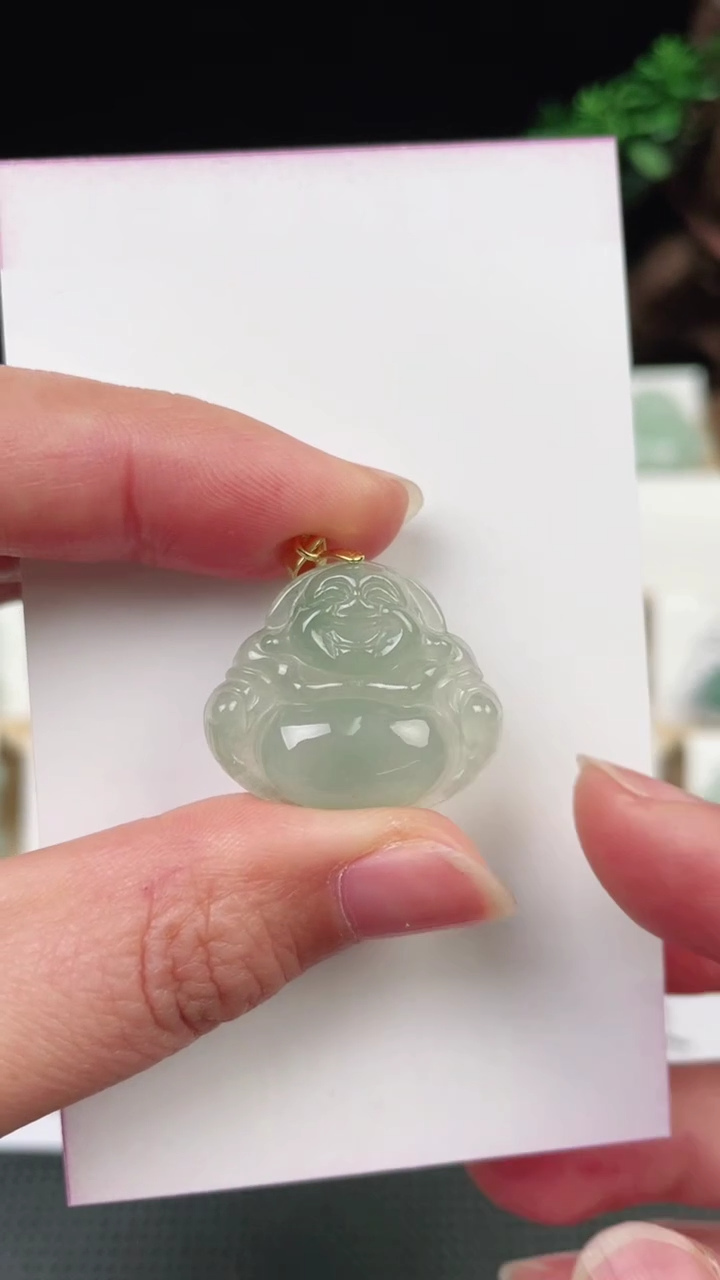【闪购商品】翡翠颈饰未镶嵌佛公