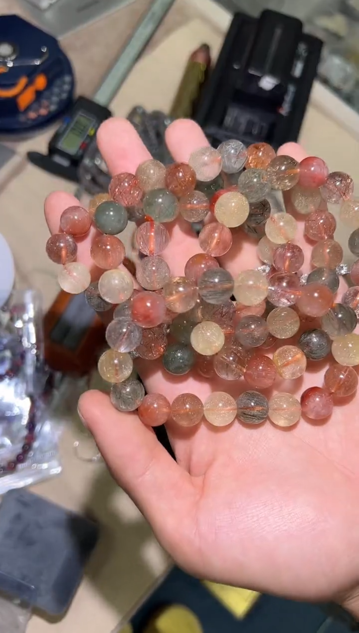 【闪购商品】水晶手串未镶嵌0117s007多样性发一