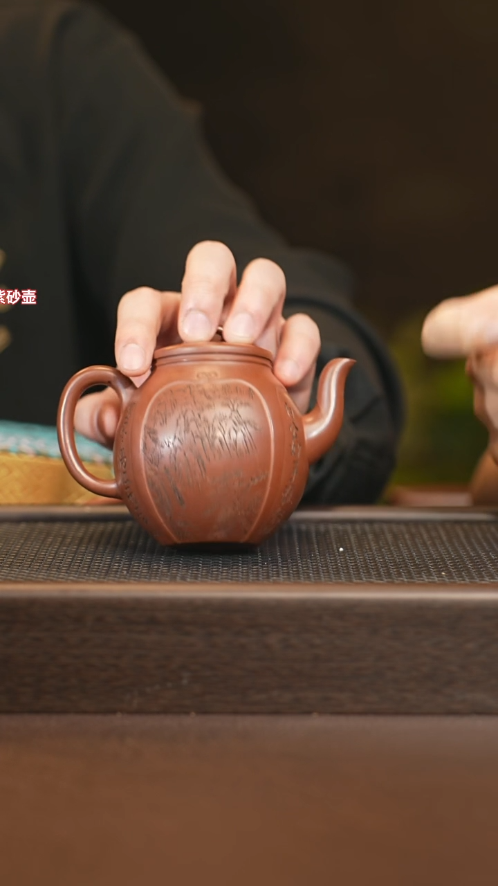 茶壶紫砂clz 颂 革紫泥 260+葫芦雕塑