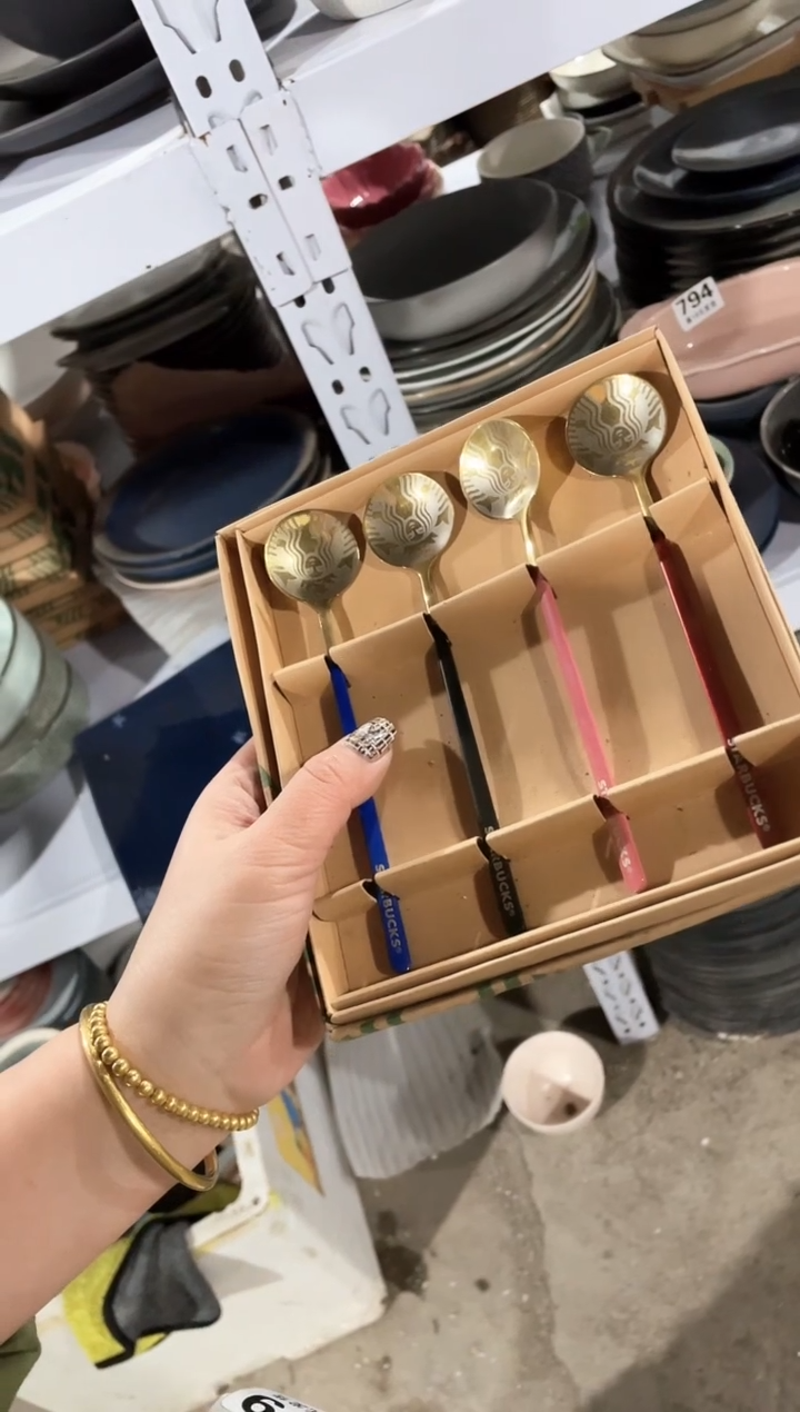 【闪购商品】碗微瑕（4件套）勺子套装