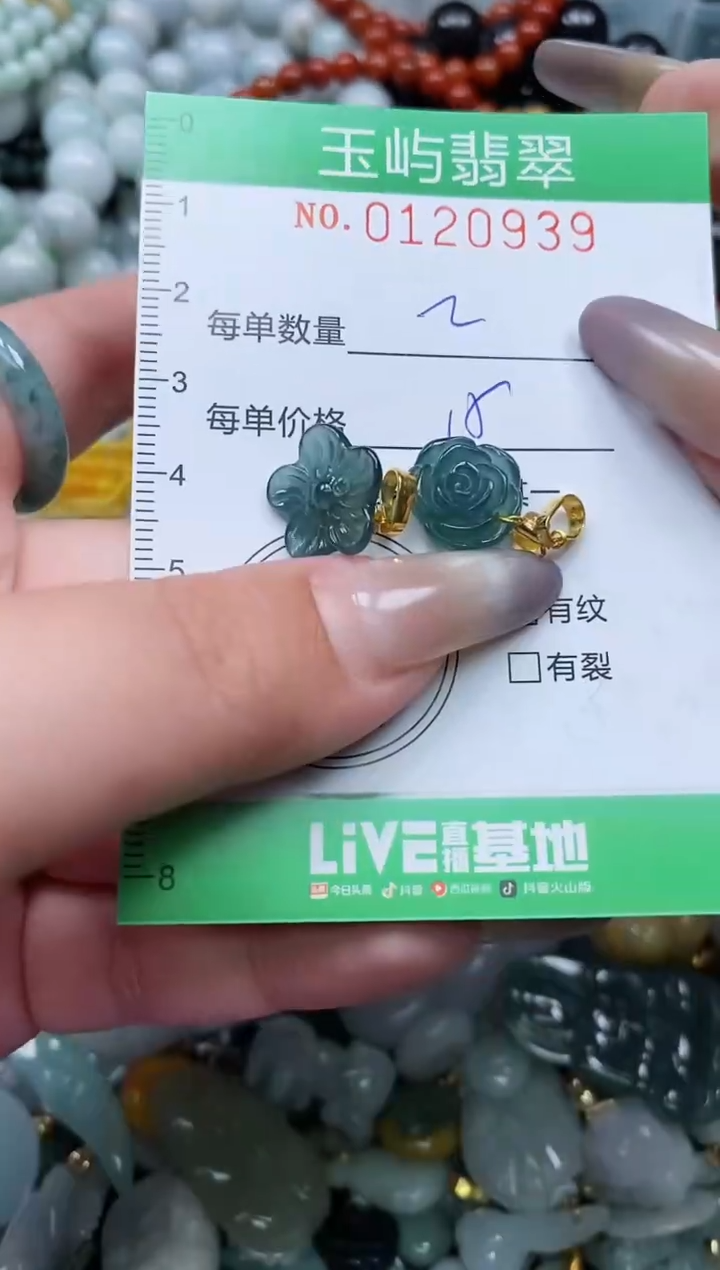 翡翠未镶嵌颈饰闪购0120939