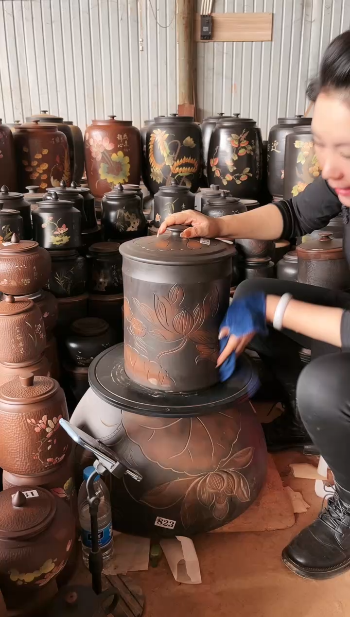 【闪购商品】壶瑕疵  九饼  荷花 874  