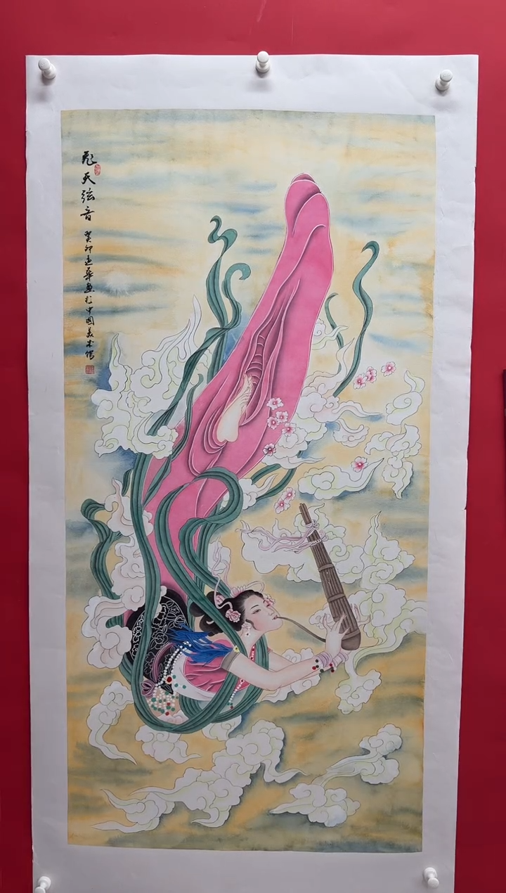 国画画家陆远华纯手绘原作