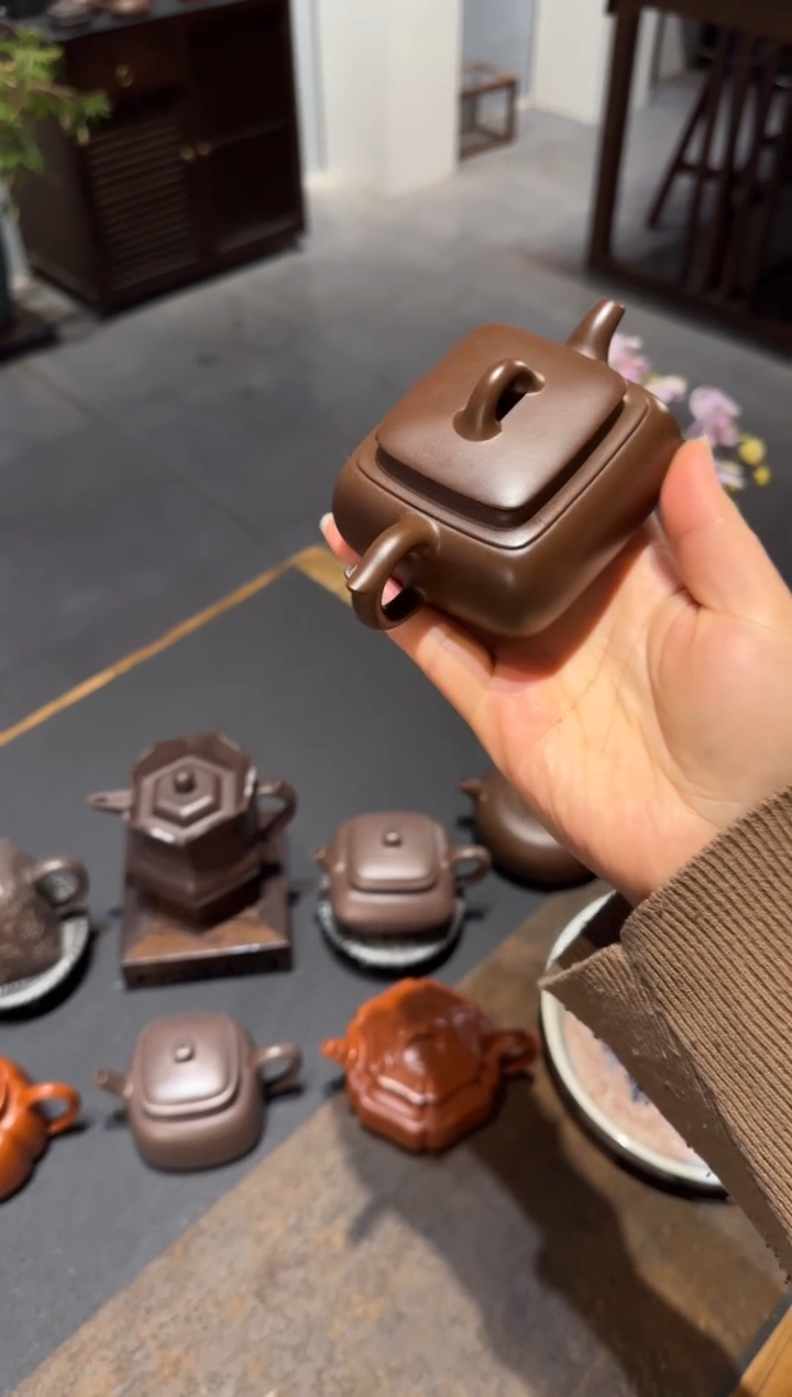 【闪购商品】紫砂茶壶长四方 紫砂壶