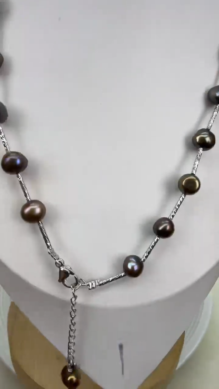 颈饰未镶嵌淡水珍珠1