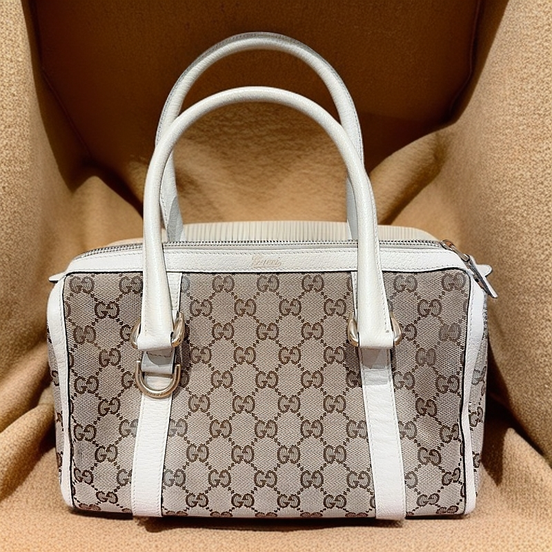 95新 GUCCI/古驰 老花手提包1188 7450