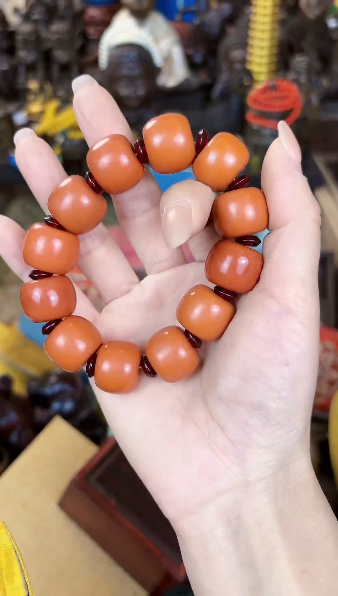 【闪购商品】蜜蜡手链未镶嵌【闪购商品闪购商品】