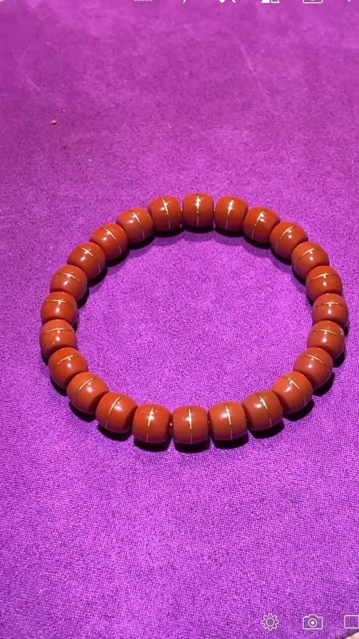 【闪购商品】定制南红玛瑙CC直切珠手串