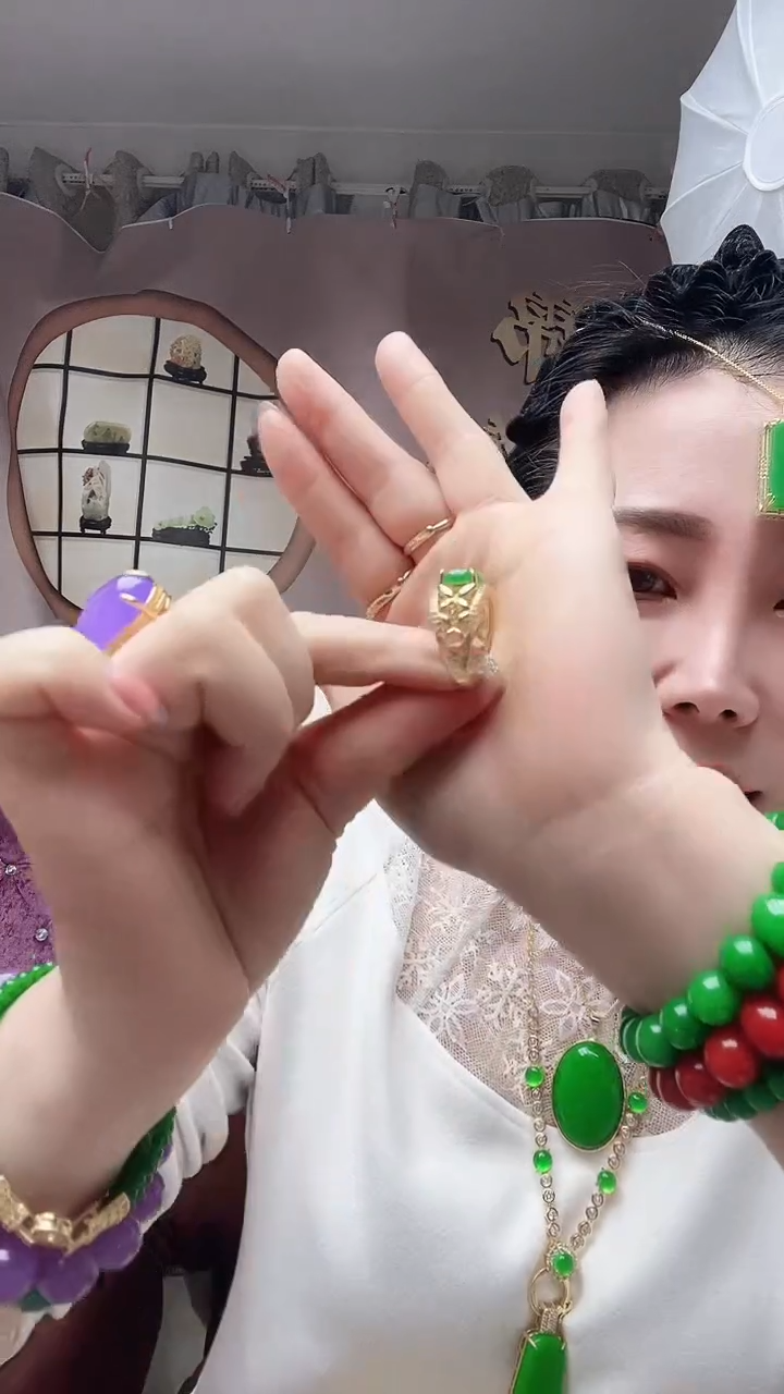 【闪购商品】翡翠戒指未镶嵌080号