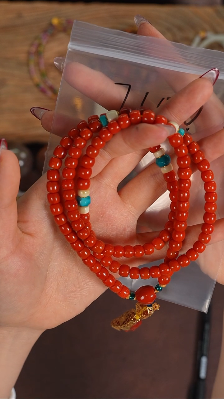 未镶嵌手串玛瑙/玉髓上****童若雨臣品质回血