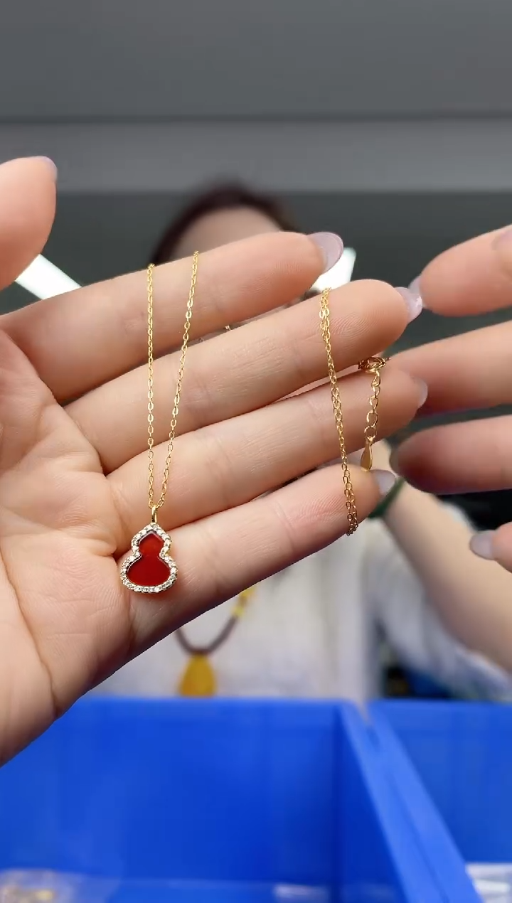 【闪购商品】玛瑙/玉髓`银S925镶嵌（多样性发一件）