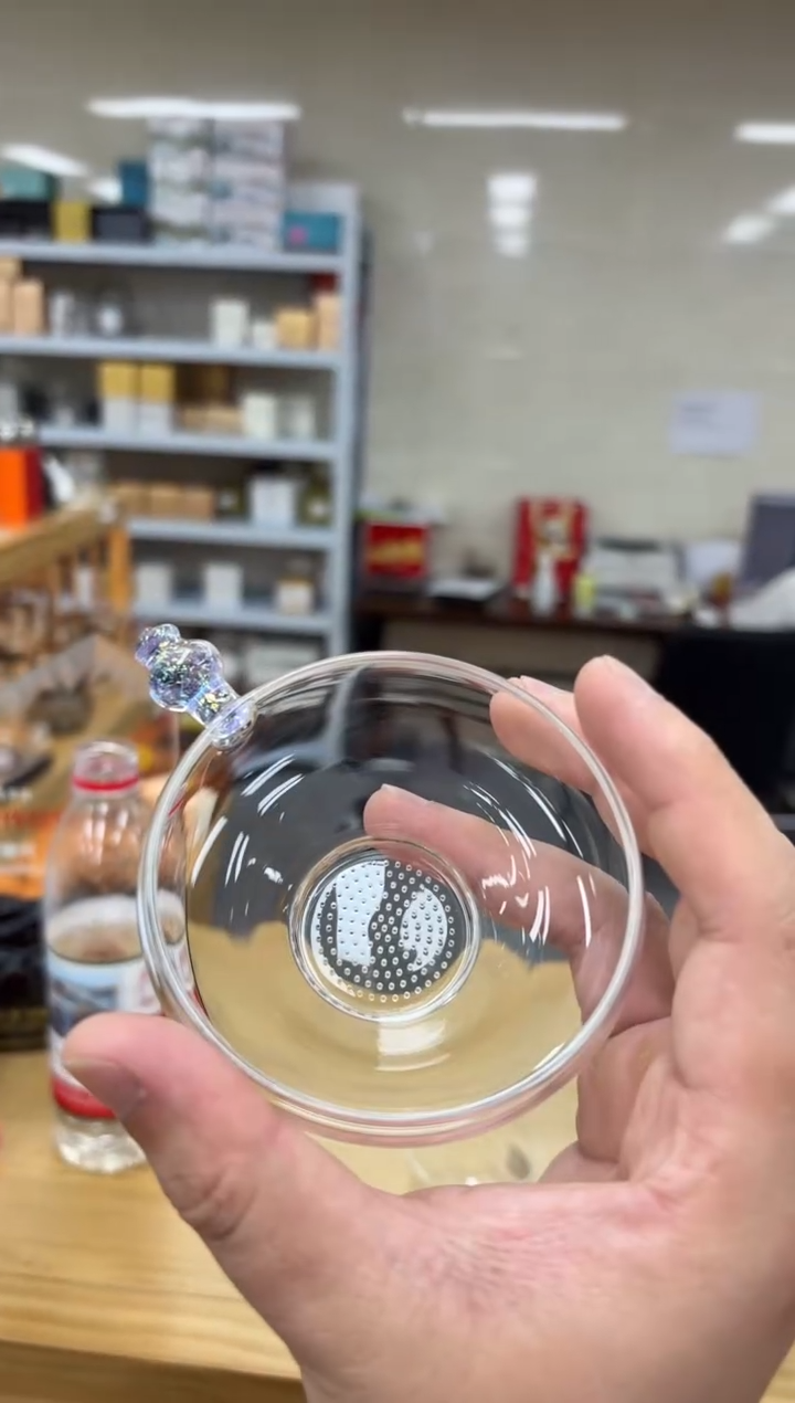 禾器-奉珠茶漏-透紫金