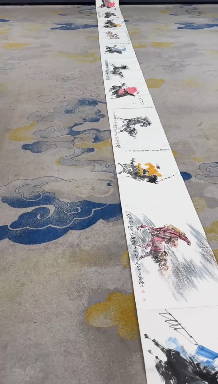 【闪购商品】国画1.14展馆-孙布衣九米册页-人物38