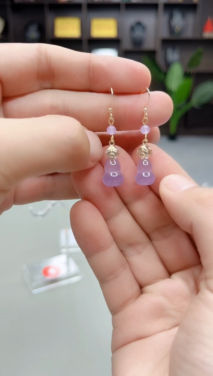 未镶嵌耳饰玛瑙/玉髓Z01