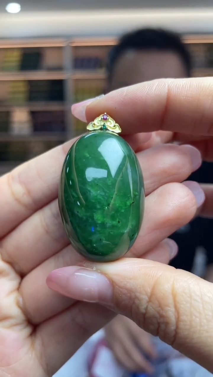 【闪购商品】和田玉·银S925镶嵌多样性发一件