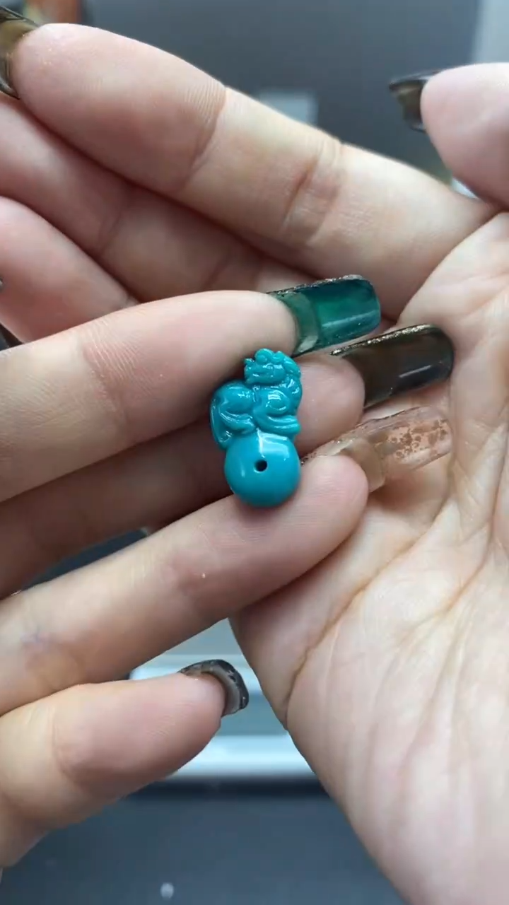 未镶嵌绿松石珠宝奇石1383