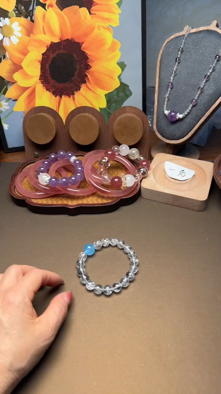 未镶嵌手串水晶1