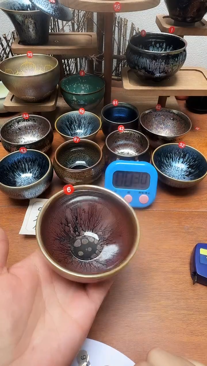 茶盏0*16号建盏工匠茶器