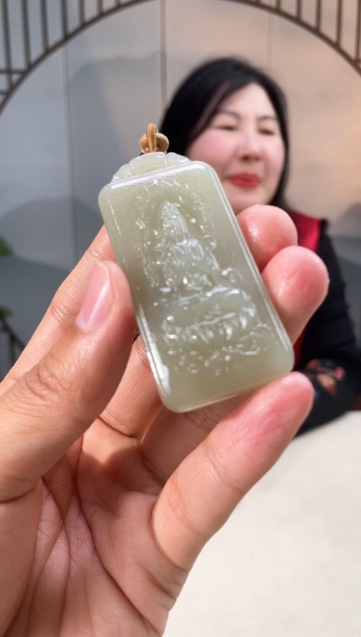 【闪购商品】定制和田玉和田玉（多样性拍一发一带证）17093