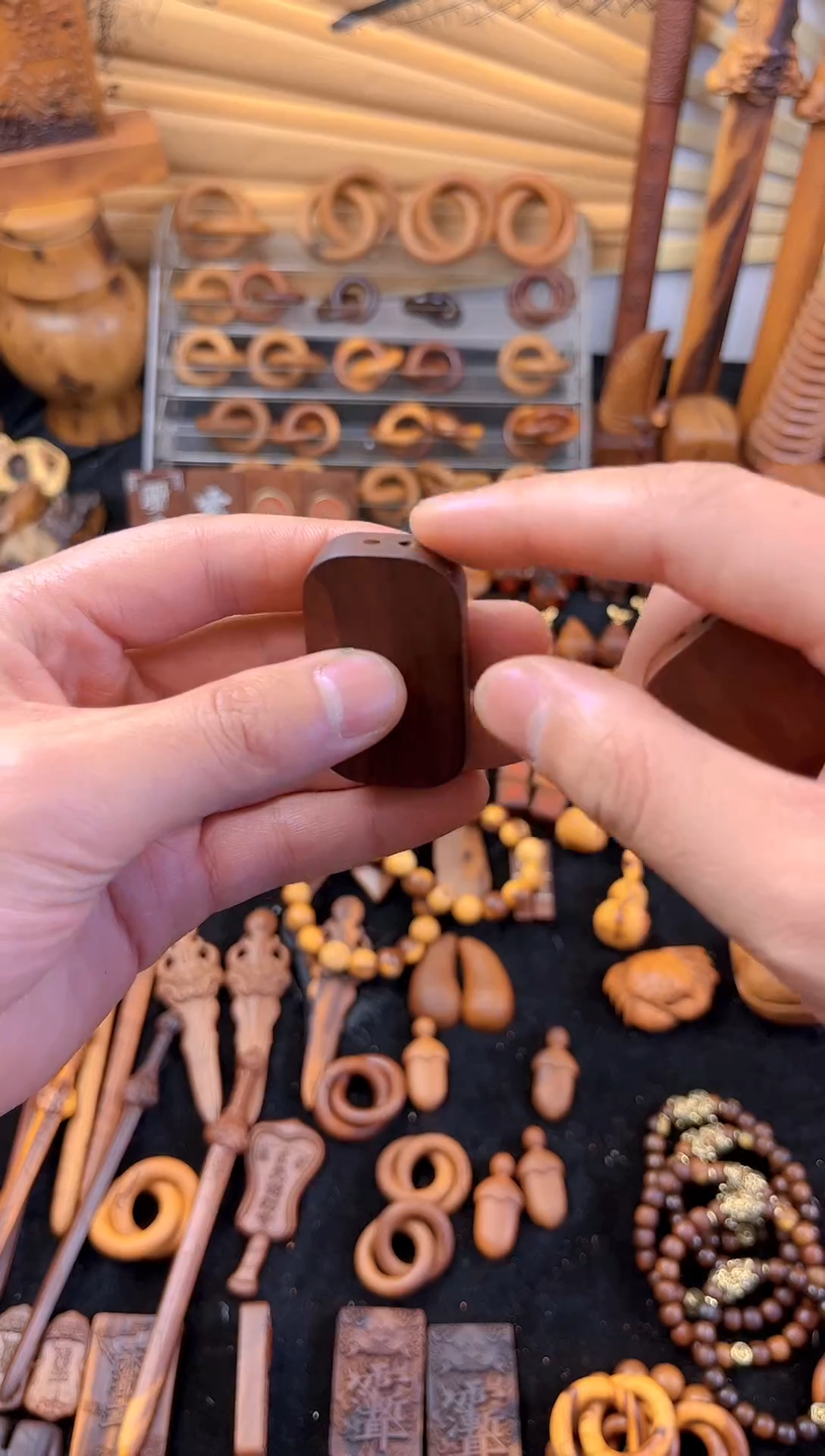 【闪购商品】木枣木351无事牌吊坠包邮到家