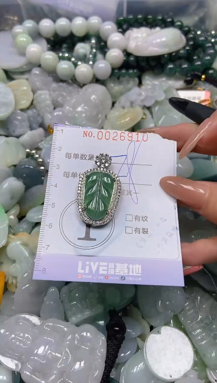 【闪购商品】翡翠颈饰未镶嵌闪购0026910