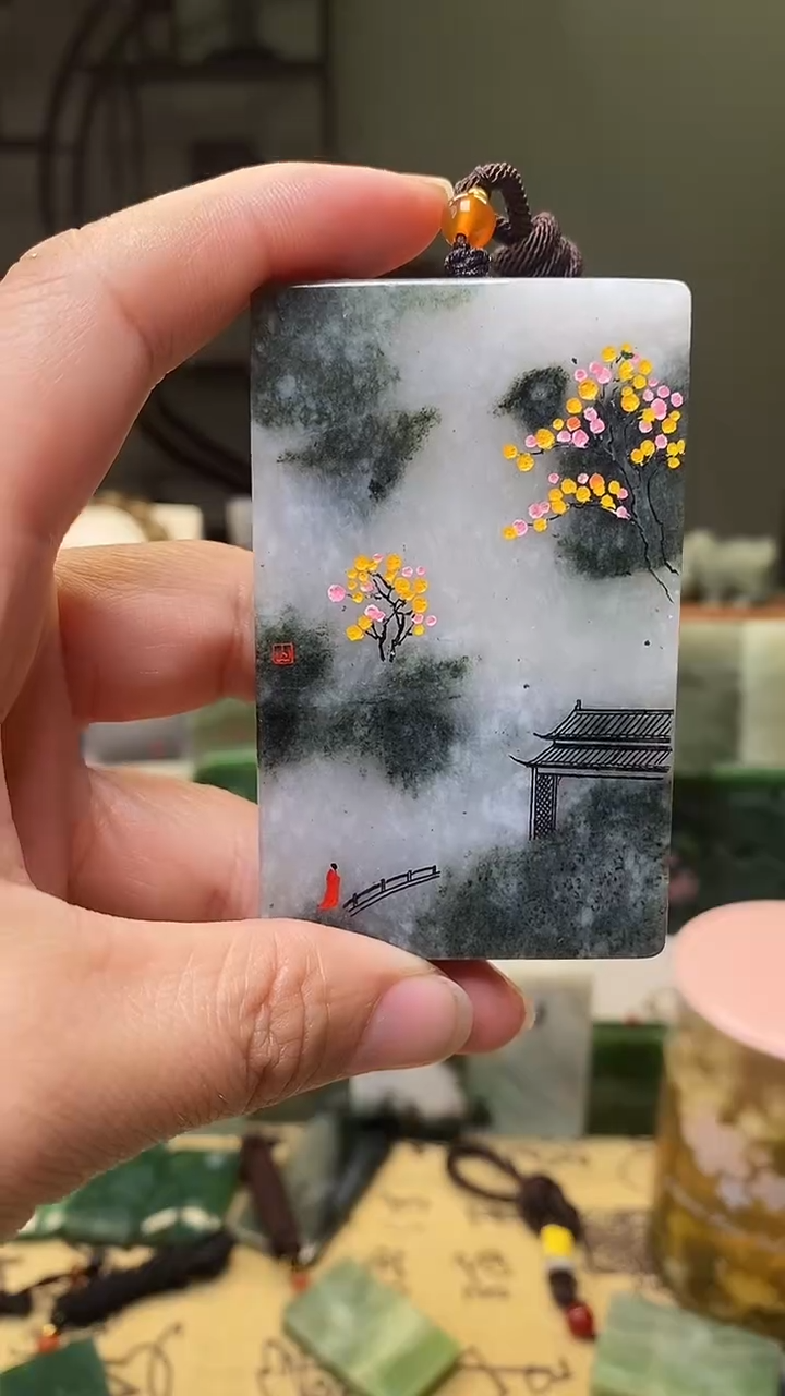 【闪购商品】独山玉颈饰未镶嵌212