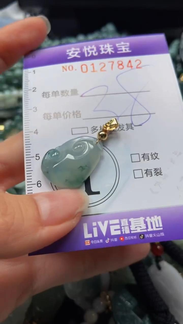 【闪购商品】翡翠颈饰未镶嵌闪购0127842
