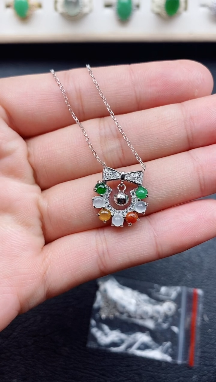 【闪购商品】翡翠戒指银S925镶嵌11111