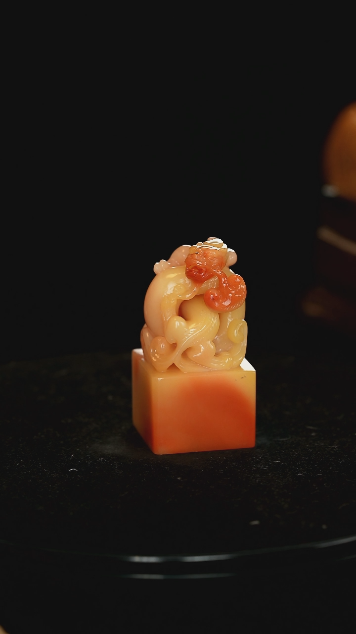 【闪购商品】寿山石芙蓉石螭虎献瑞