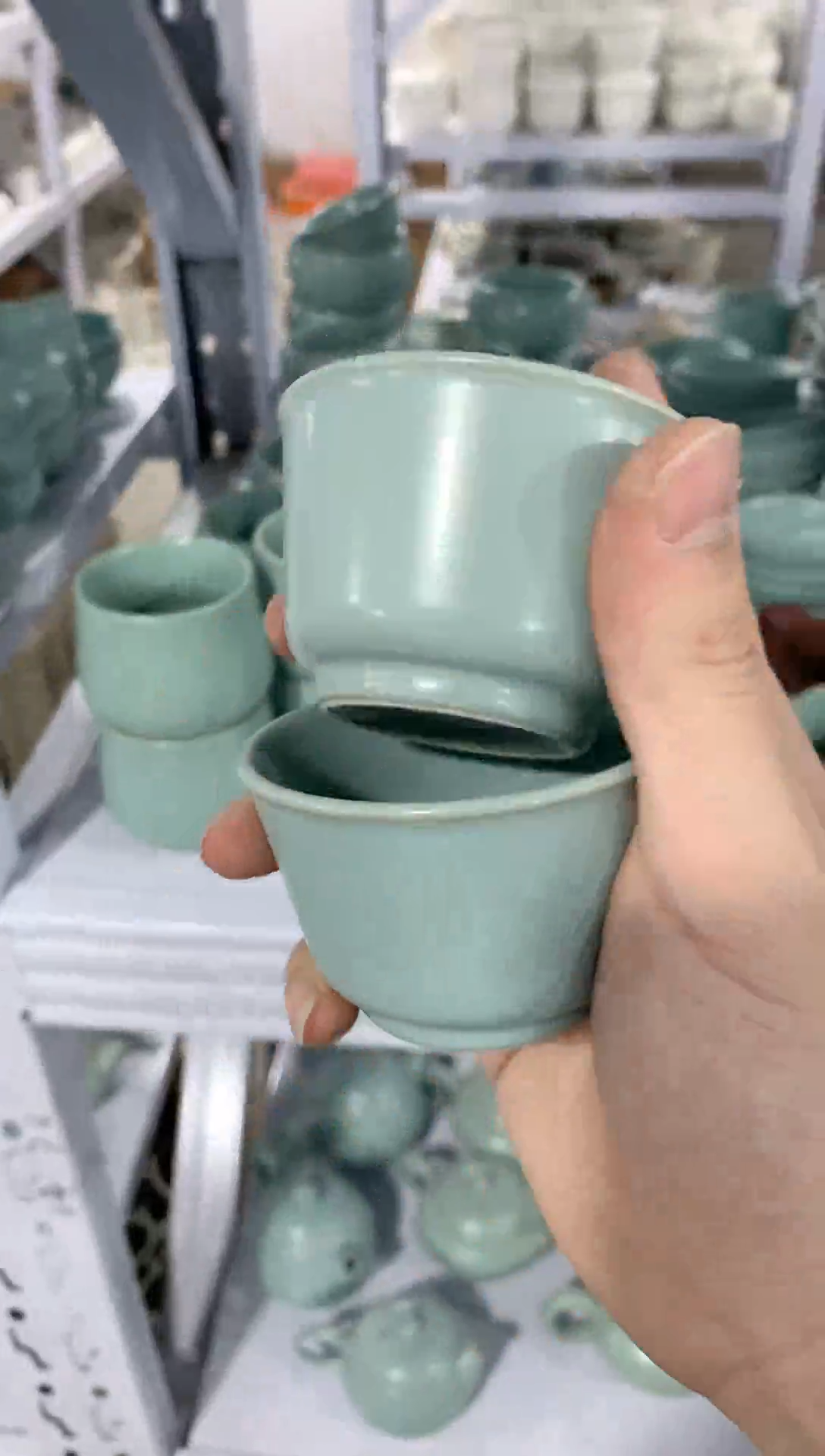 微微瑕疵茶杯茶具盖碗