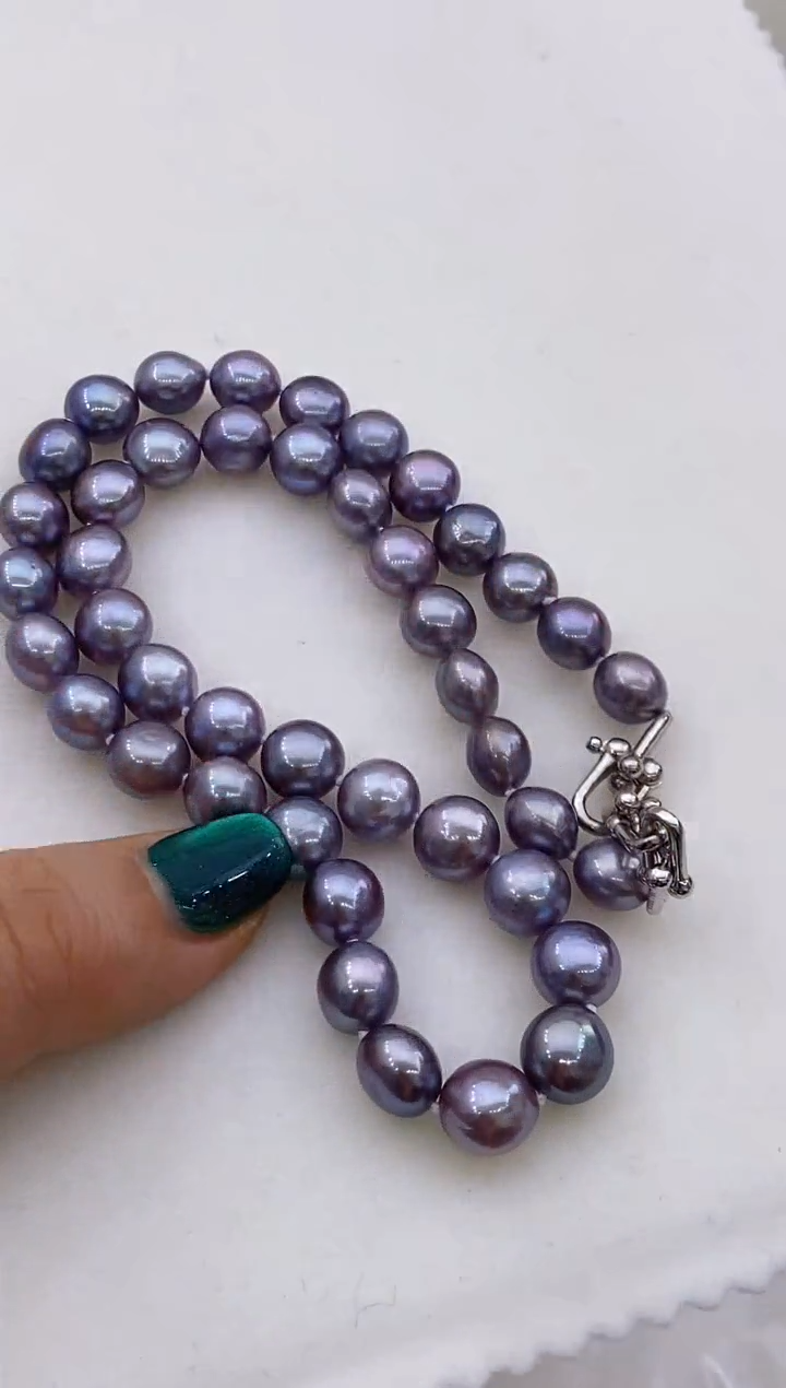 【闪购商品】淡水珍珠项链未镶嵌86 9-10mm